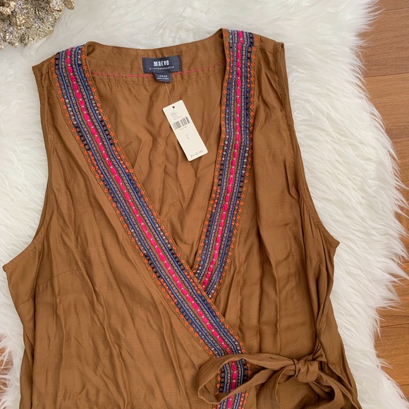 Anthropologie Maeve Liviana Wrap Tunic - Picture 5 of 8